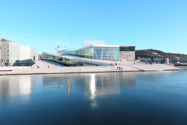 Oslo Norvège Février 2019 Opéra Oslo Est Maison Opéra National — Photo