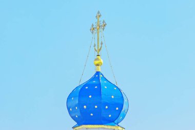 Yasenevo Moskova 'daki Peter ve Paul Kilisesi' nin Kubbesi