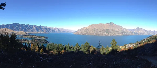 Λίμνη Wanaka Queenstown Καθαρά Νερά Νέα Ζηλανδία — Φωτογραφία Αρχείου