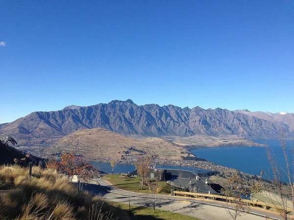 Wanaka Queenstown Lago Con Agua Pura Clara Nueva Zelanda —  Fotos de Stock