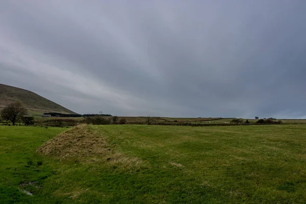 Landscape View Captured Late Time High Place — Stock Photo, Image