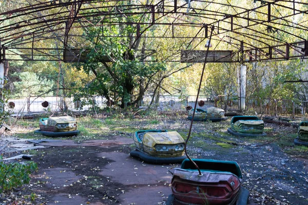 Promenade Intérieur Tchernobyl Après Ans Catastrophe Est Accident Énergétique Qui — Photo