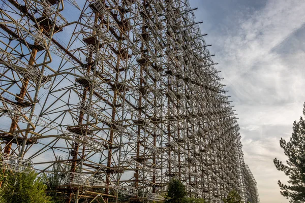 Radiostation Största Ukrajine Kallas Duga Med Himmel — Stockfoto