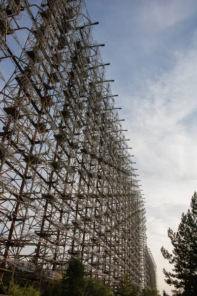 Radiostation Största Ukrajine Kallas Duga Med Himmel — Stockfoto