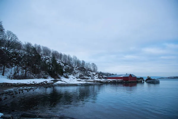 Mit Blick Auf Die Küste Der Inseln Rund Oslo Norwegen — Stockfoto