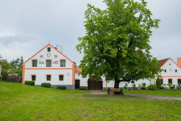 Holasovice Kleines Barockdorf Unesco Weltkulturerbe Südböhmen Tschechien — Stockfoto
