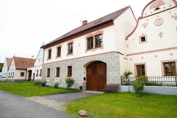 Holasovice Kleines Barockdorf Unesco Weltkulturerbe Südböhmen Tschechien — Stockfoto