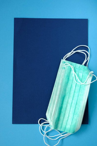 Медицинская защитная маска. Эпидемия коронавируса
