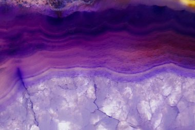 Leylak ağarması dokusu. mor agat makro