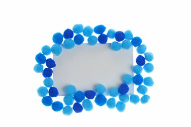 Pompon geçmişi. Pompon Mockup. kare 