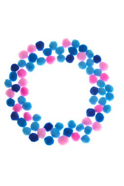 Pompon geçmişi. Pompon Mockup. kare 