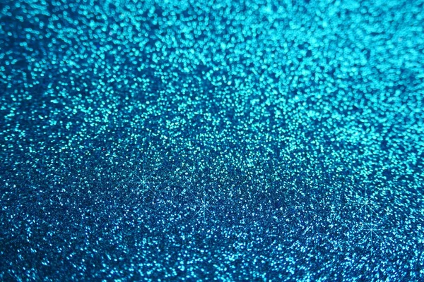 Blue Glitter Background Light Blue Shining Bokeh Stock Photo