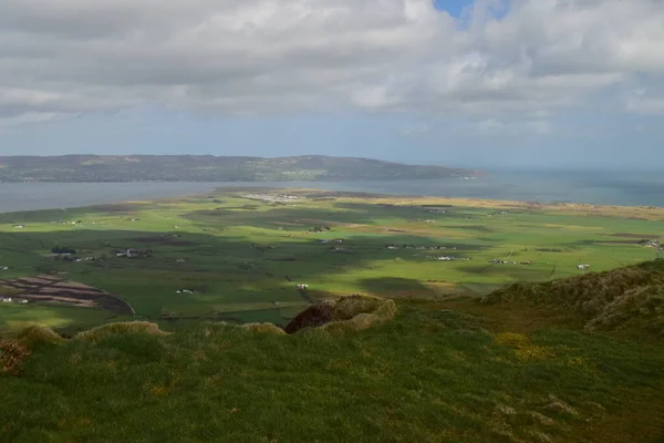 Magilligan Point Från Toppen Binevinagh Berget Derry Nordirland — Stockfoto