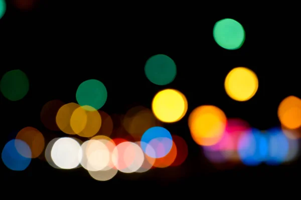 Lights City Lights Blurred Background Graphic Design — Stock Photo, Image