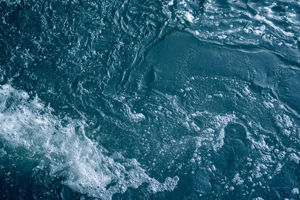 Acqua Blu Turchese Con Struttura Onde Irregolari — Foto Stock