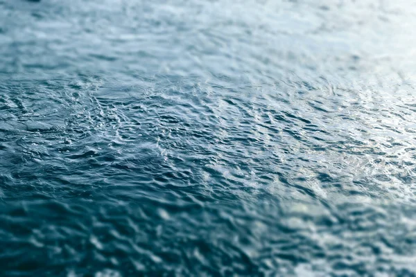 Água Azul Turquesa Com Estrutura Onda Irregular — Fotografia de Stock