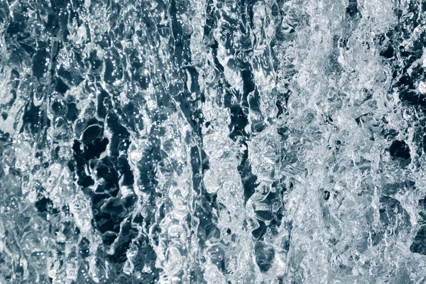 Голубая Бирюзовая Вода Неправильной Волновой Структурой — стоковое фото