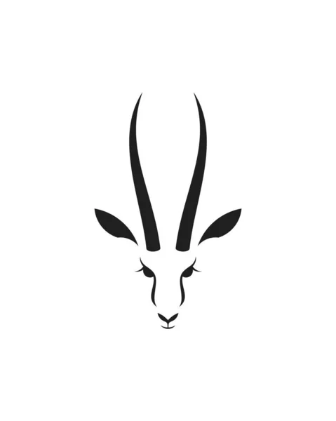 Antelope Springbok Logo Vector Royalty Free Stock Illustrations