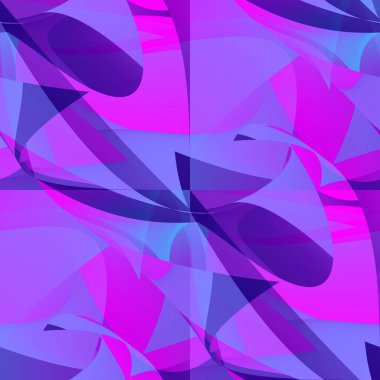 Bulanık raster deseni, mavi-pembe gradyan.