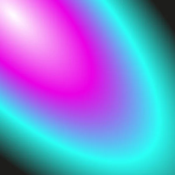 Fond Abstrait Avec Des Cercles Lumineux Sur Fond Sombre Gradient — Image vectorielle