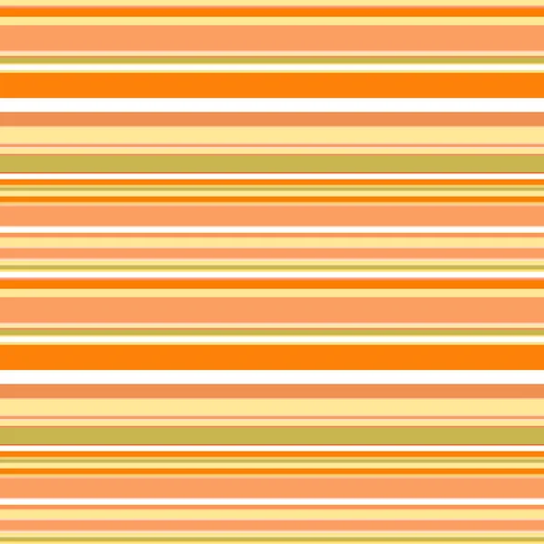水平条纹无缝图案为暖黄橙色 几何条纹图案 用于装饰面料 纺织品 礼品包装设计 任何印刷材料 包括广告 — 图库矢量图片