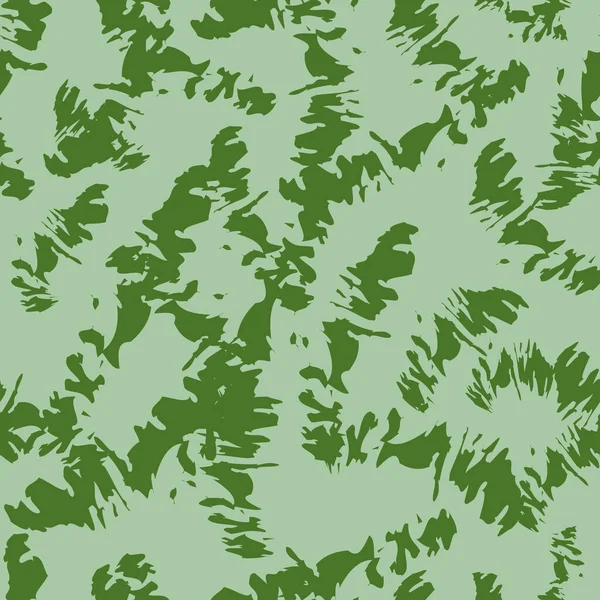 无缝化的抽象图案形式为绿色裂缝 浅绿色背景 工艺精湛 很好的装饰面料 纺织品 礼品包装设计 任何印刷材料 — 图库矢量图片