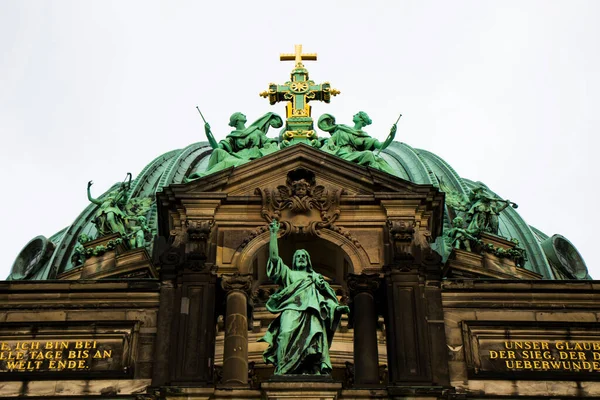 Berlins Katedral Det Vanliga Namnet För Den Evangeliska Högsta Församlingen — Stockfoto