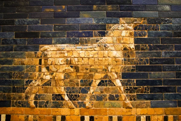 Берлин Германия Октября 2017 Интерьер Музея Берлине Вавилонская Стена — стоковое фото