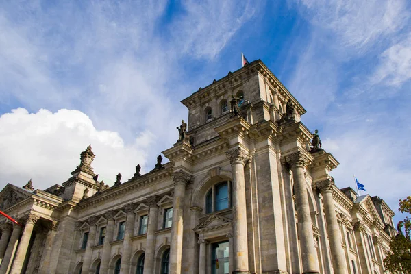 Reichstag Bears Silent Witness Turbulent History Berlin One City Most — Stock Photo, Image