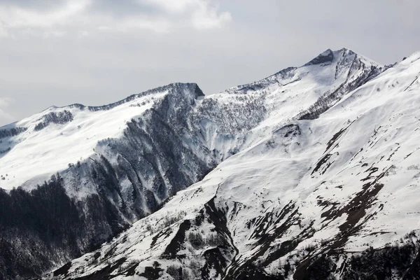 Berglandschap Prachtig Uitzicht Khazbegi Georgië — Stockfoto