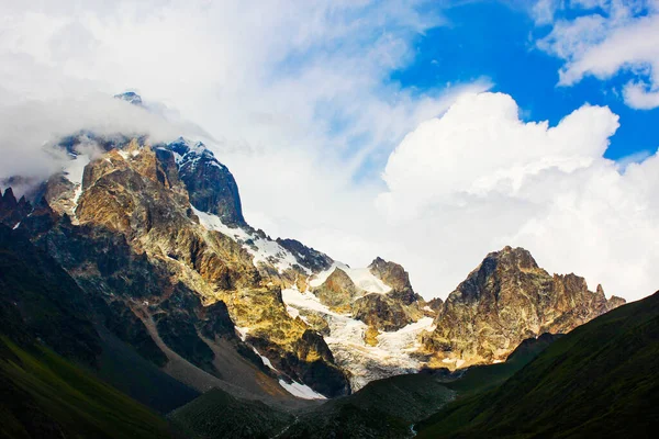 Berglandschaft Und Schöne Aussicht Georgien — Stockfoto
