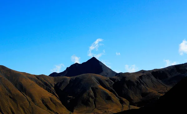 Bergslandskap Och Vacker Utsikt Georgien — Stockfoto