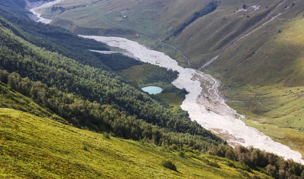 Berglandschap Prachtig Uitzicht Georgië — Stockfoto