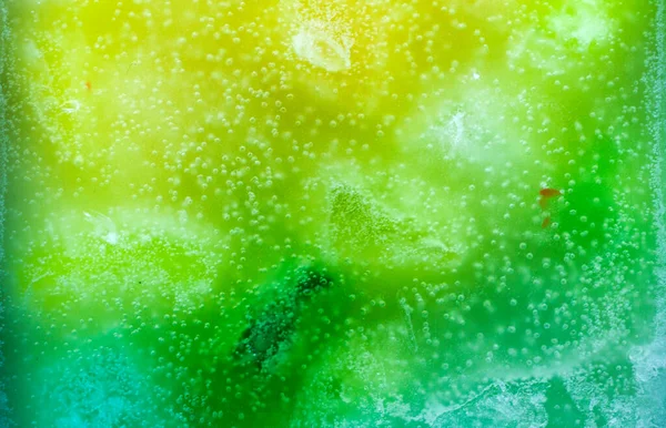 Красочный Фон Свечной Макрос Пузырьки Воздуха Воск Текстура Обои Смешанные — стоковое фото