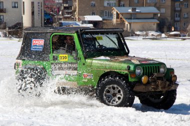 Off-road festivali, yarışma ve şampiyonluk Bakuriani, Georgia 'da