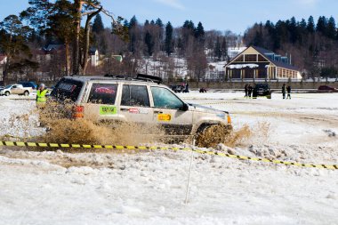 Off-road festivali, yarışma ve şampiyonluk Bakuriani, Georgia 'da