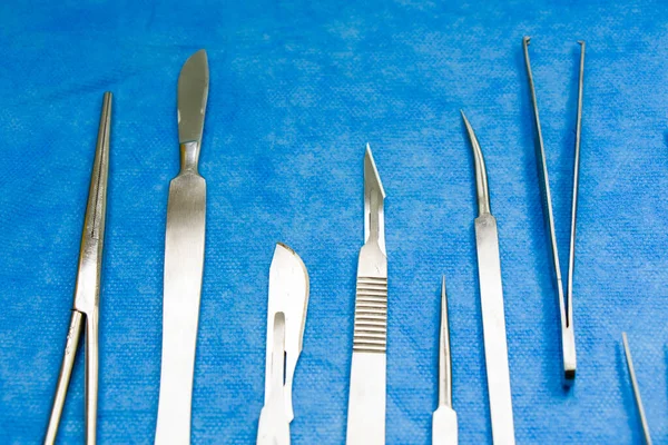 Trousse Dissection Outils Acier Inoxydable Qualité Supérieure Pour Étudiants Médecine — Photo