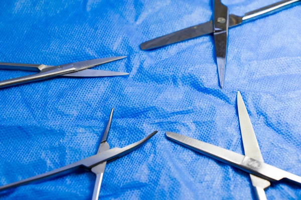 Disszekciós Készlet Premium Quality Stainless Steel Tools Medical Students Anatomy — Stock Fotó