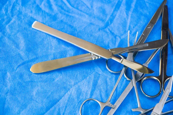 Trousse Dissection Outils Acier Inoxydable Pour Les Étudiants Médecine Anatomie — Photo