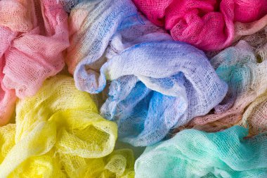 Suluboya pamuk elbise arka plan, renkli bandaj arka plan