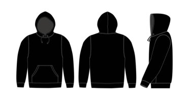 Kapüşonlu sweatshirt tasviri) 