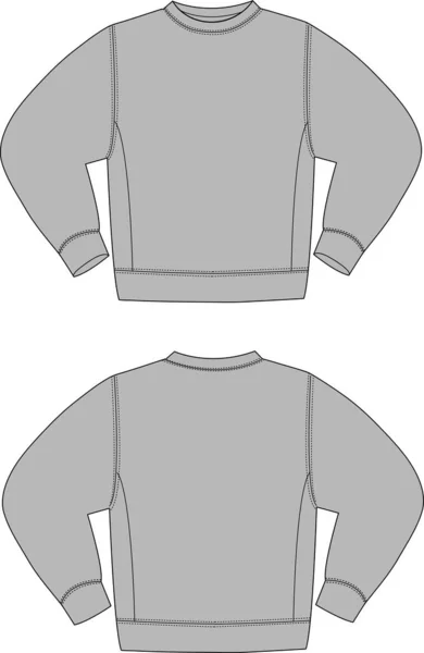 Illustration Sweat Shirt — 图库矢量图片