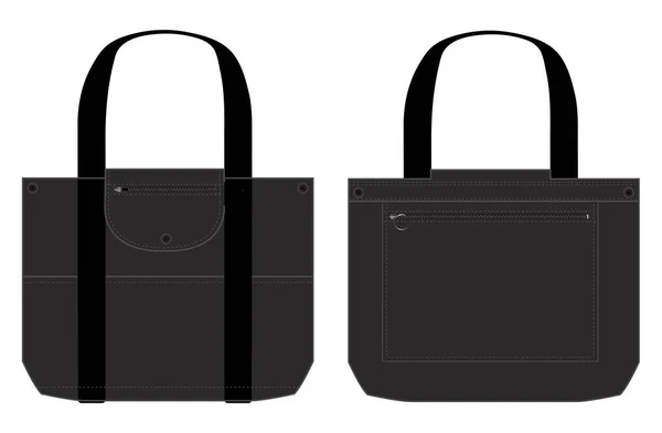 Vektor Illustration Der Aktentasche Tasche — Stockvektor