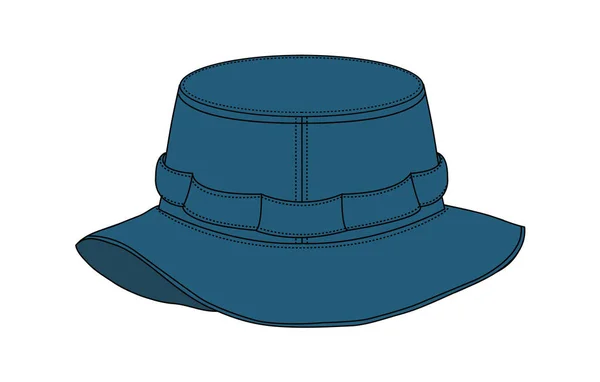 Illustration Vectorielle Chapeau Safari — Image vectorielle