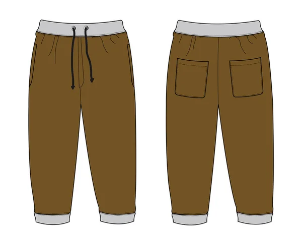 Illustrazione Vettoriale Dei Pantaloni Sudore — Vettoriale Stock