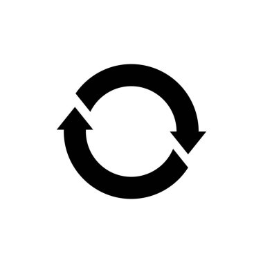 Vektör simgesini yeniden yükle / geri dönüştür