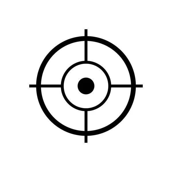Target Vector Icon Illustration — Stock Vector