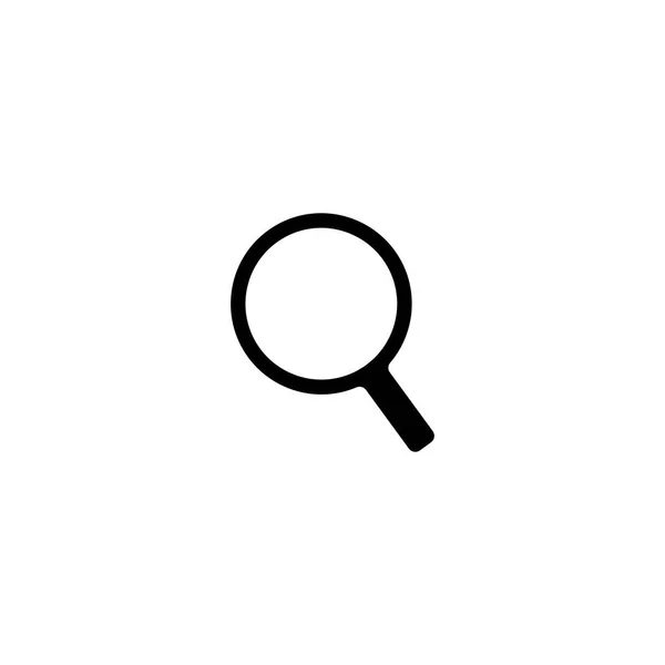 Magnifying Glass Icon Illustration — Stock Vector