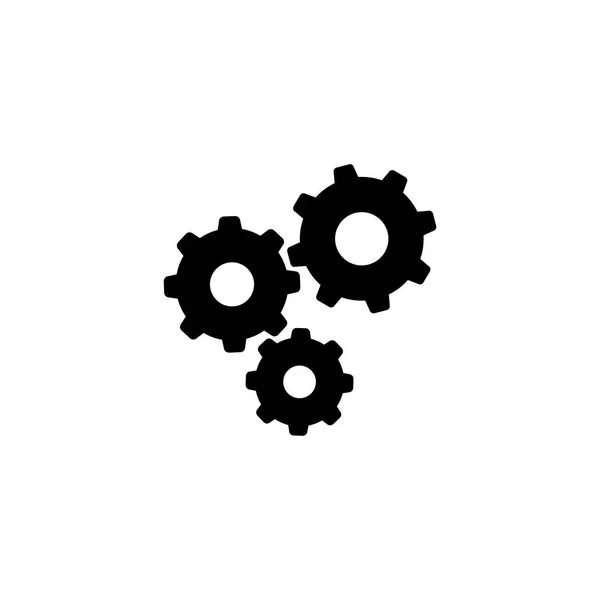 Gear Function Vector Icon Illustration — Stock Vector