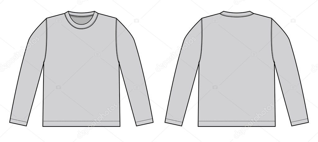 long sleeve vector